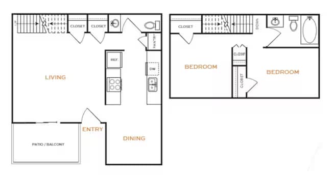 B2 201-1004 floor plan