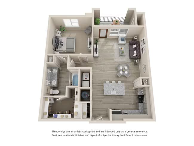 Unit 3208 2105 floor plan