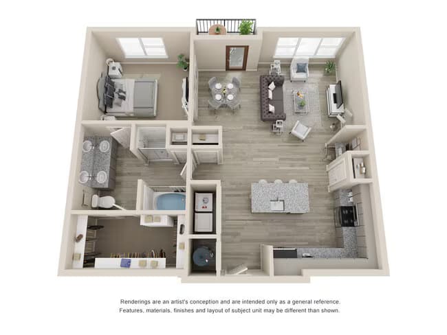 Unit 7308 7308 floor plan