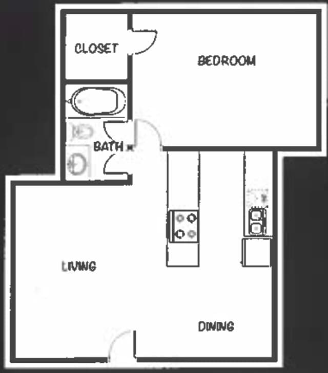 Unit 207E 207E floor plan