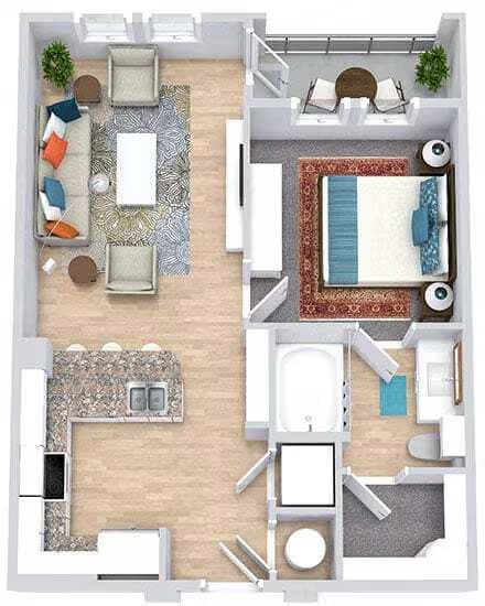 Comet 9307 floor plan