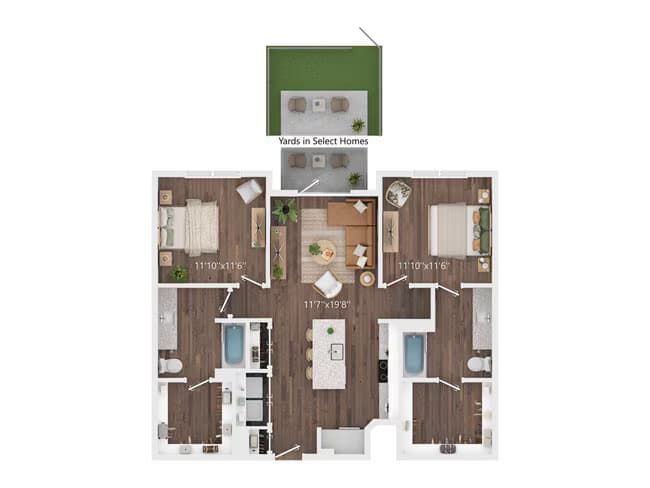 Unit 08208 08208 floor plan