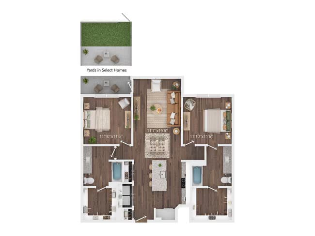 Unit 06308 06308 floor plan