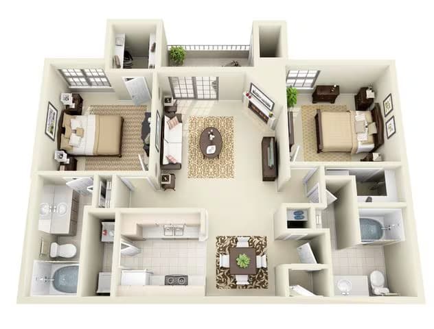 Palermo 3075 floor plan
