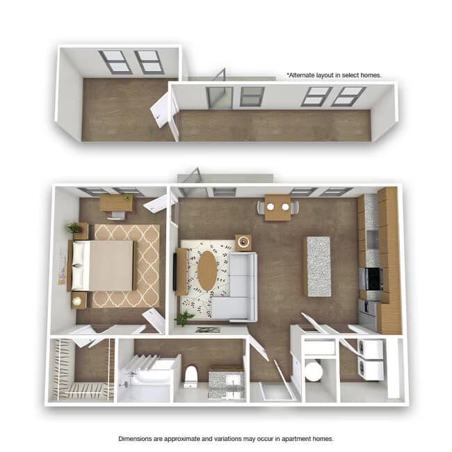 Rosewood 1007 floor plan