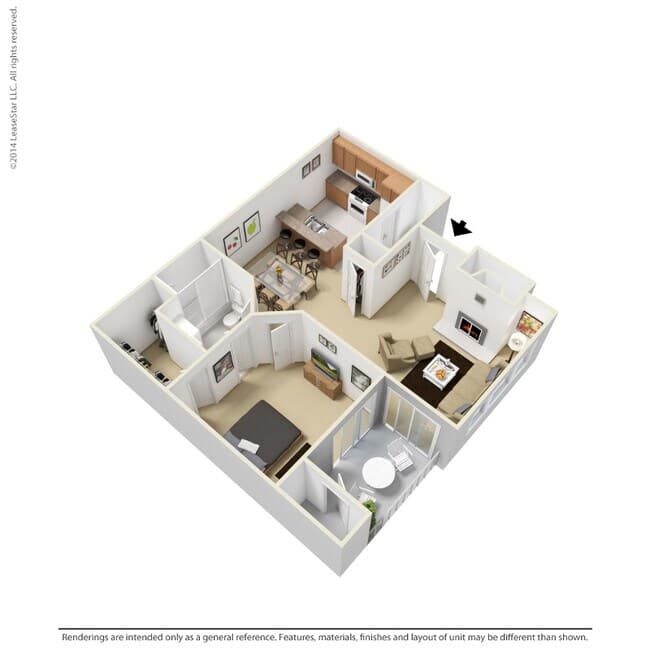 Unit 326 326 floor plan