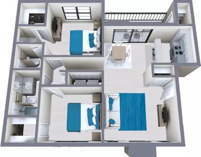 Unit 227 227 floor plan