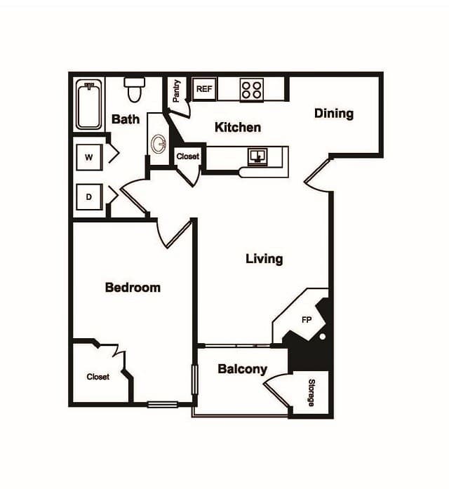 A1 00624 floor plan