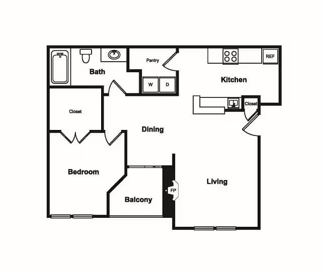 A2 00912 floor plan