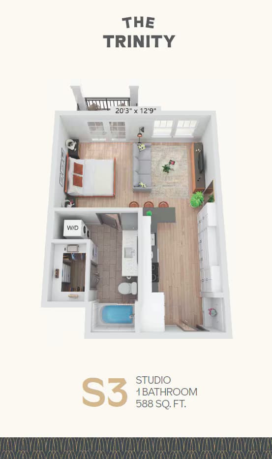 S3 1012 floor plan