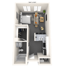 Studio 0x1 486-583 SF 3254 floor plan