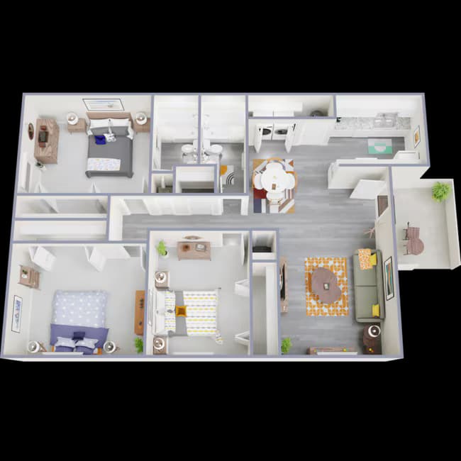 C1 1008 floor plan