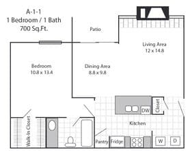 A1 floor plan