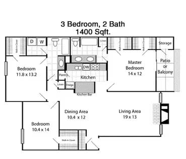 C1 floor plan