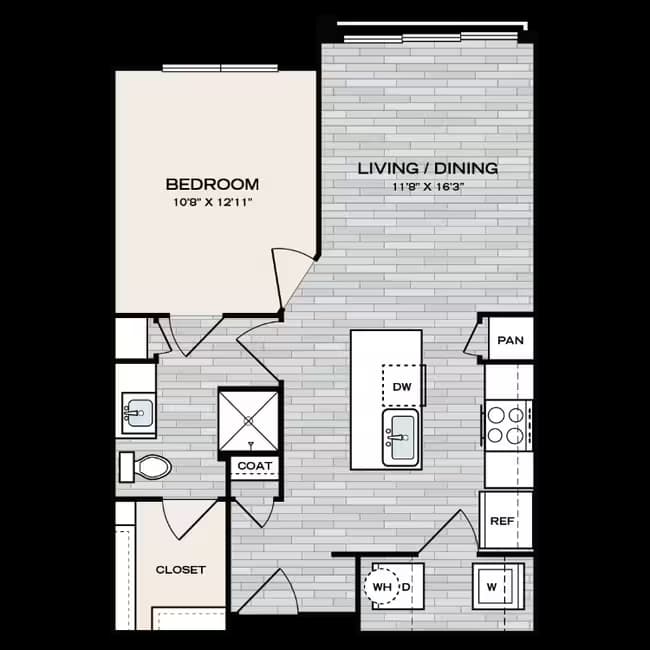 A1 LOFT 1127 floor plan