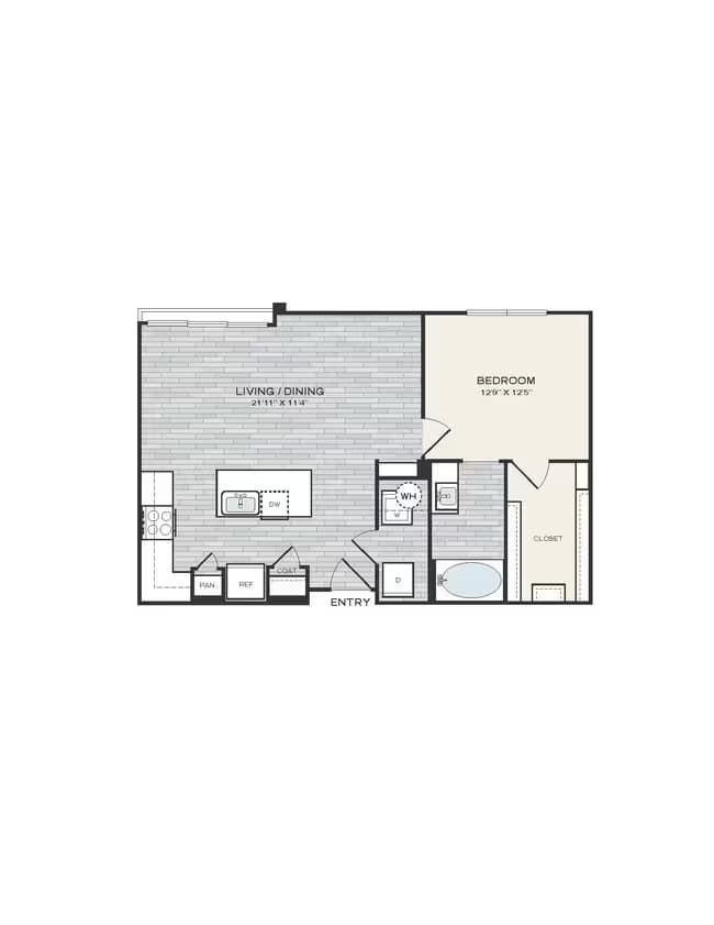 Unit 1101 1101 floor plan