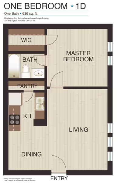PDL1EA60 floor plan