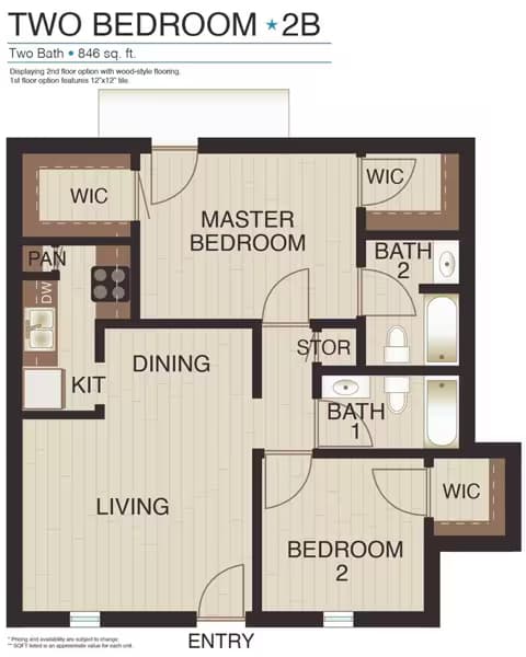 PDL2BC60 floor plan