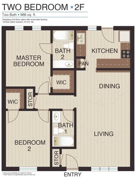 PDL2GC60 floor plan