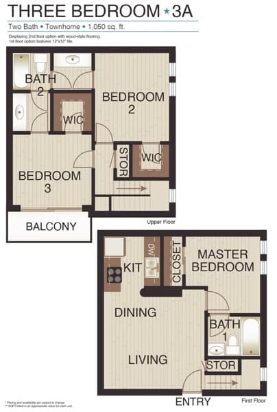 PDL3AC60 floor plan