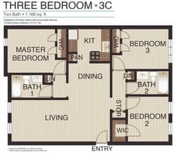 PDL3CC60 floor plan