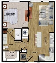 Expressionist 1-1270 floor plan