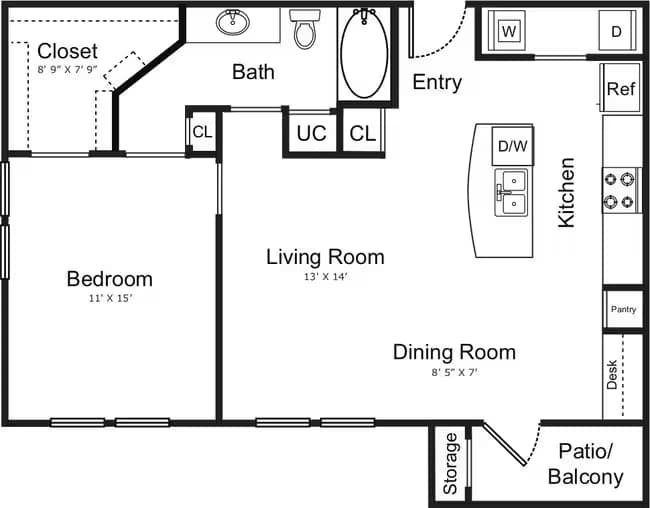 Soho 7202 floor plan