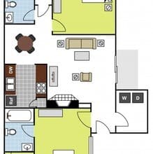 2x2 1802 floor plan