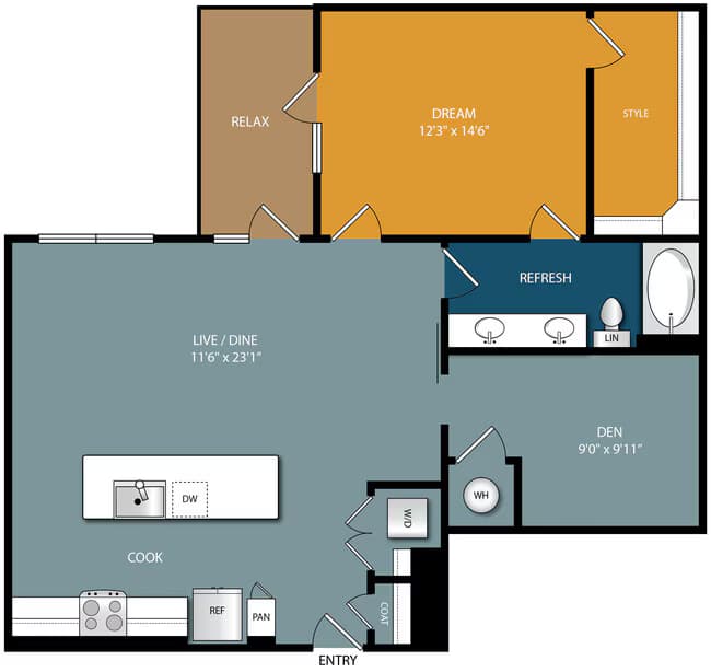 A11 1-216 floor plan