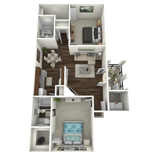 Unit 2312 2312 floor plan
