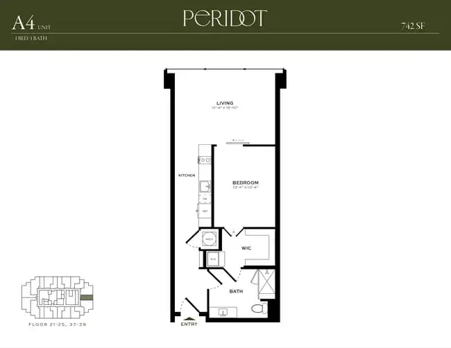 Unit 3807 3807 floor plan