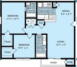 Unit 9314 9314 floor plan