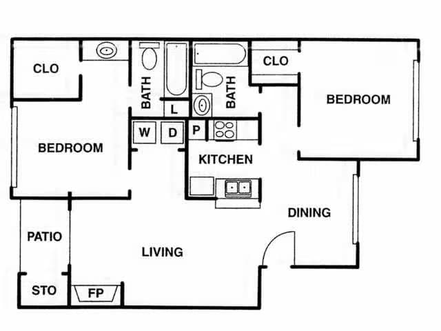 B2 2111 floor plan