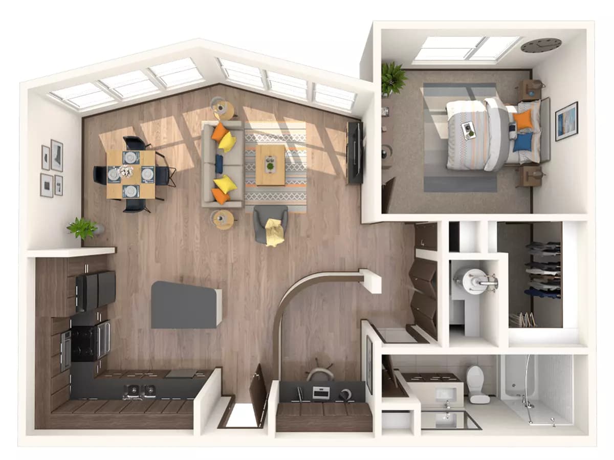 Unit 446 446 floor plan