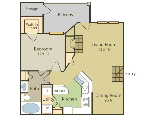 Unit 18-1826 18-1826 floor plan