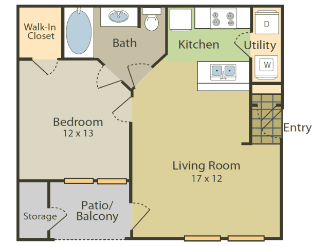 Unit 5-0512 5-0512 floor plan