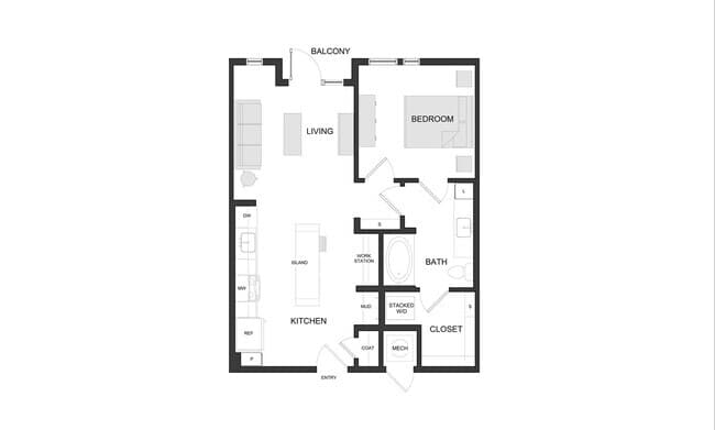 Unit 1212 1212 floor plan