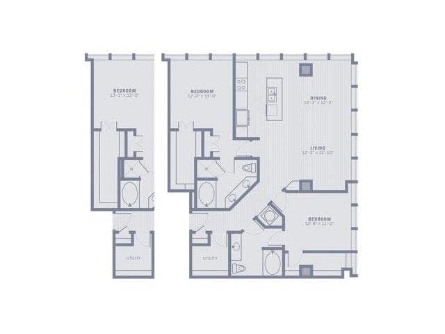 B4A 2209 floor plan