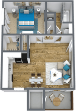 A1 418 floor plan