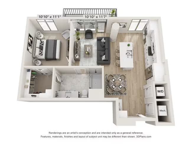 The Amber 1018 floor plan