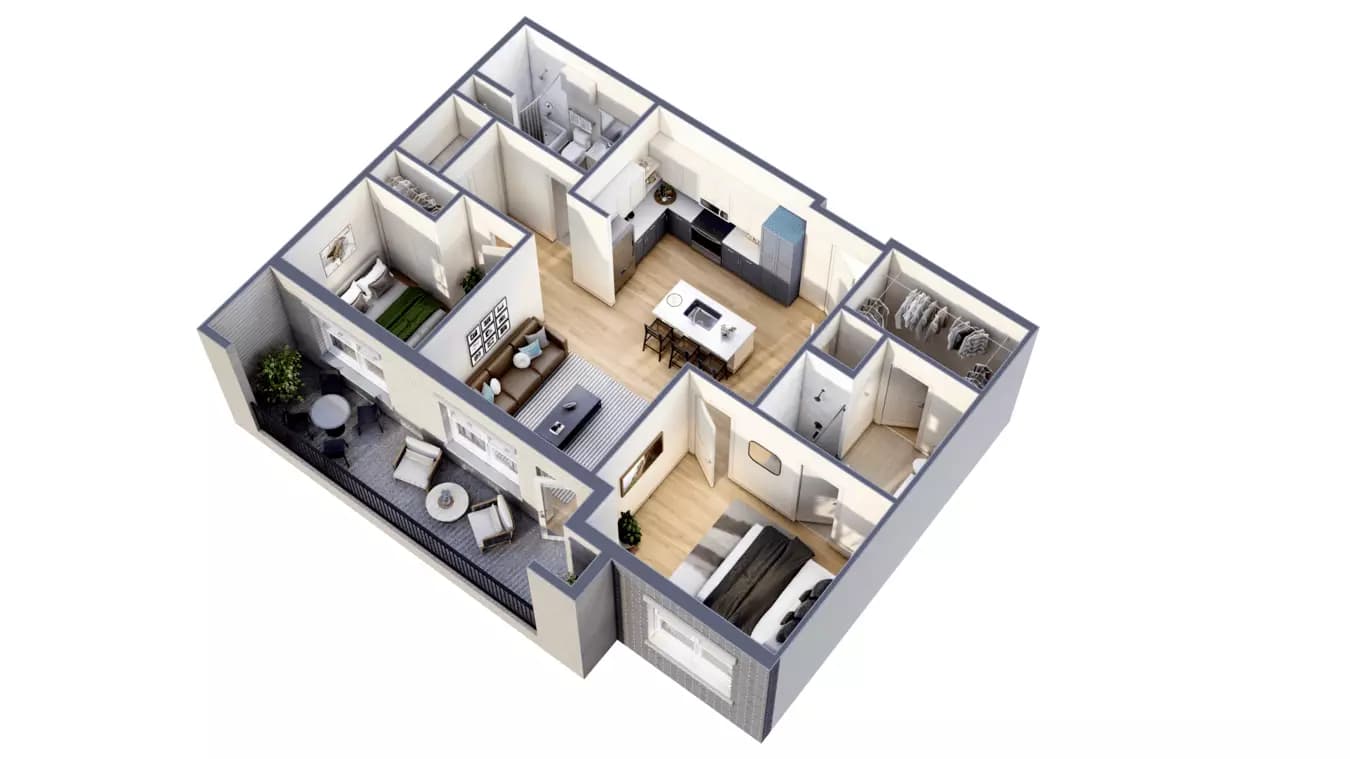 B1 4-310 floor plan