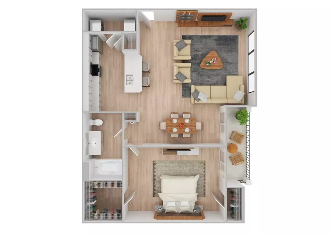 Unit 1006 1006 floor plan