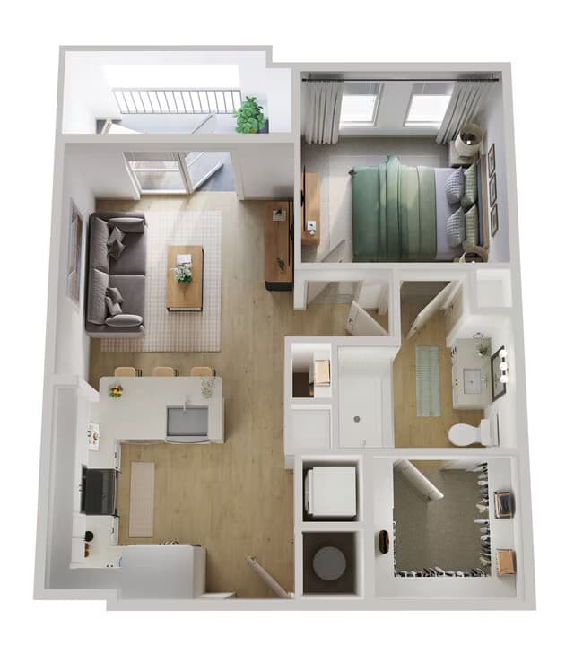 Unit 3201 3201 floor plan