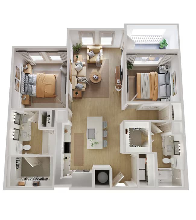 Unit 3325 3325 floor plan