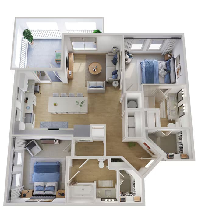 B3 3405 floor plan