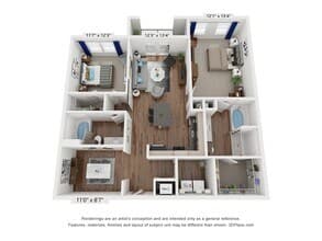 B3 2243 floor plan