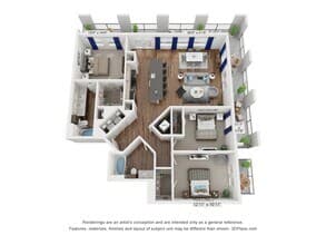 C1 2311 floor plan