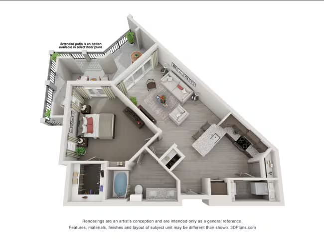 Unit 1207 1207 floor plan