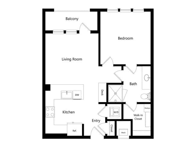 A1 231 floor plan