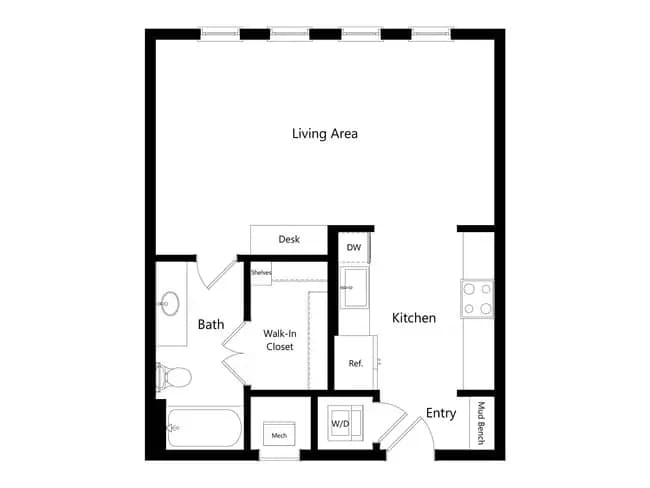 S1 443 floor plan